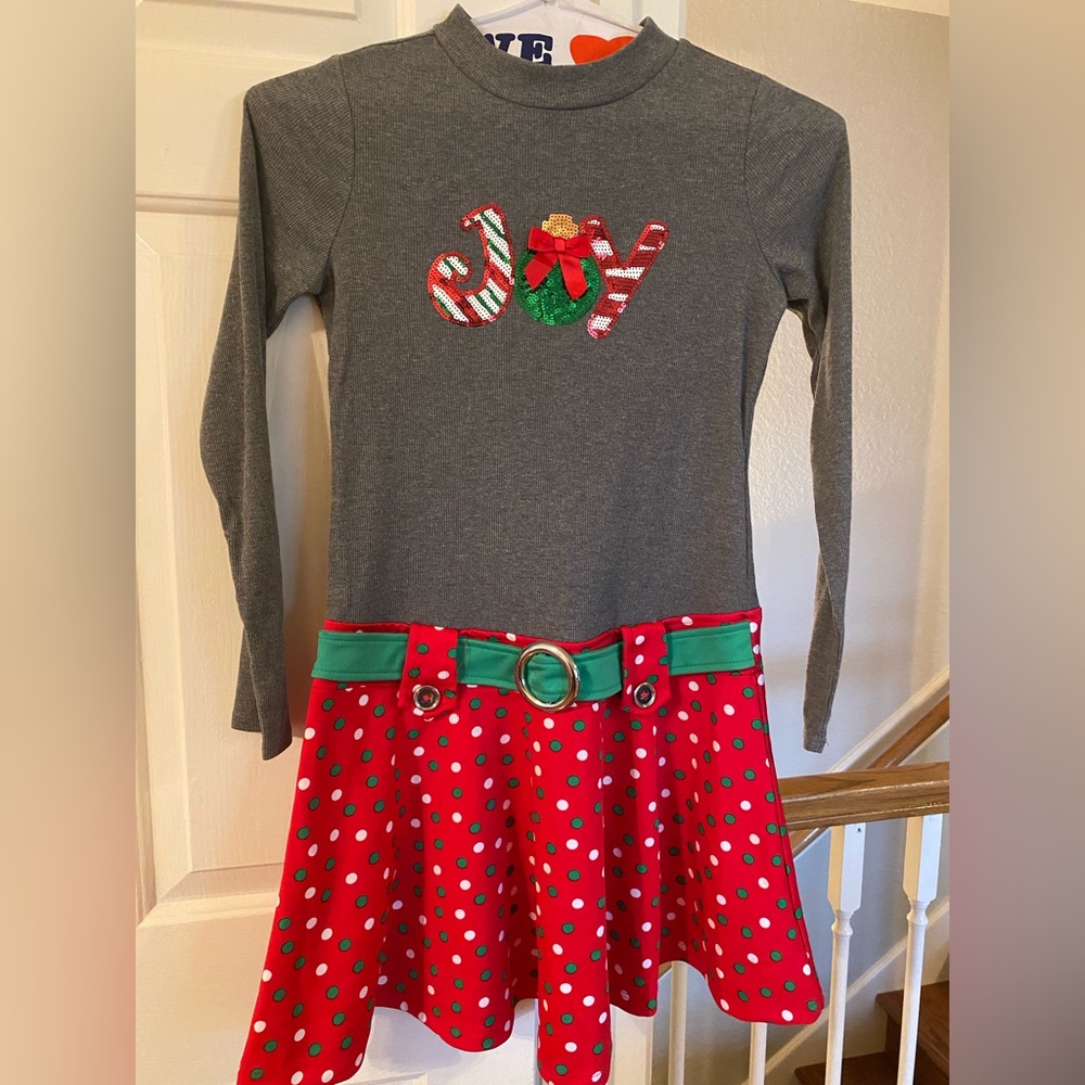 New no tags Christmas dress xl or 14/16